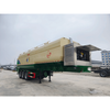 11.8 Meter Bulk Feed Trailer with Auger Conveyor And Self Generating Power Supply