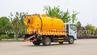 Dongfeng Dolika 6Cbm Combi Sunction And Jetting Truck 