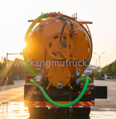 Shacman Delong(With Auxiliary Engine) 32Cbm Combi Suction And Jetting Truck