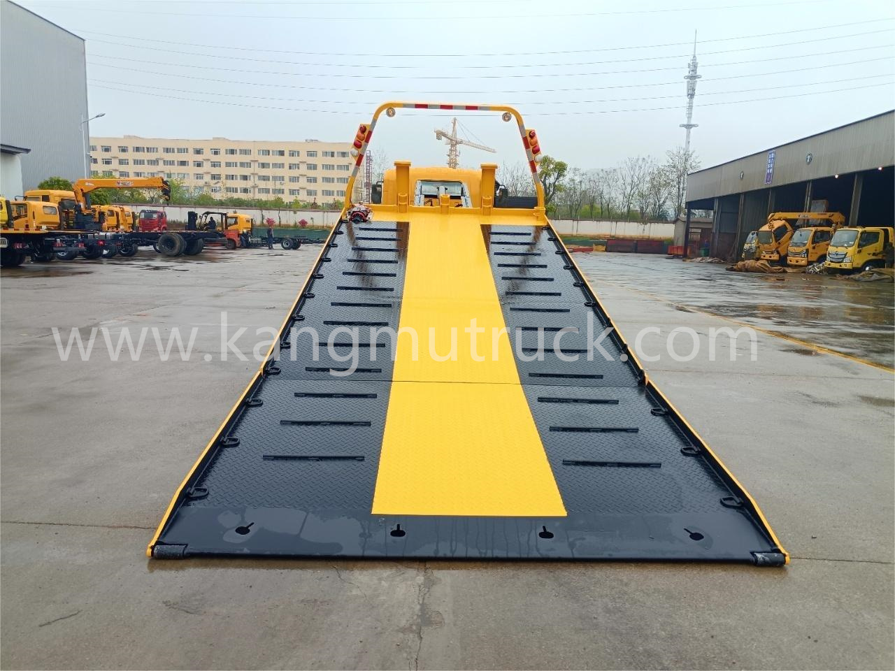 Howo 4500mm, kolkosová platforma Recovery Recovery Tow Truck