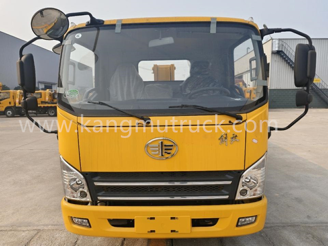 FAW 140HP Posuvná platforma Recovery Recovery Tow Truck Wrecker Tow Truck