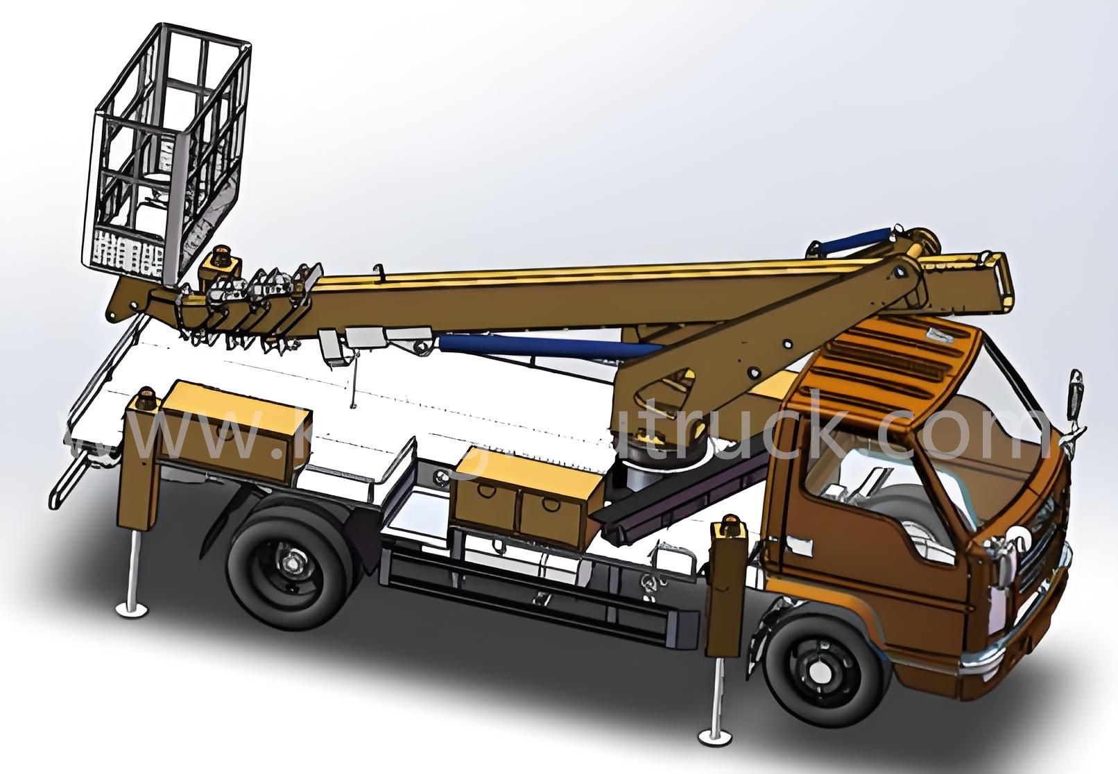 Sinotruk HOWO 28-m Aerial Lift Truck