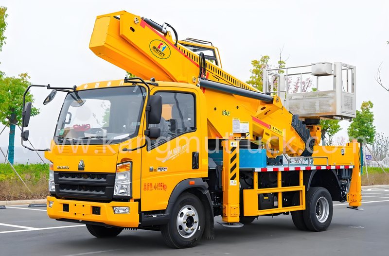 Sinotruk Howo 33-Meter Seven-Section Boom Aerial Lift Truck