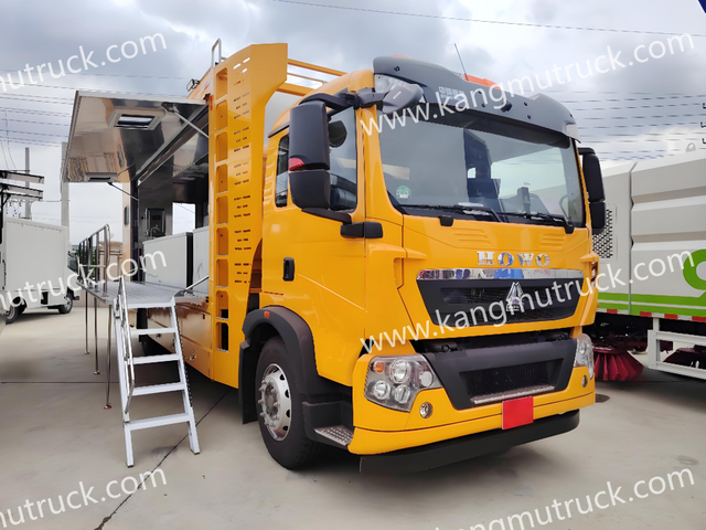 350hp sincerrk howo 5800mm WheelBase Foot CARRUS
