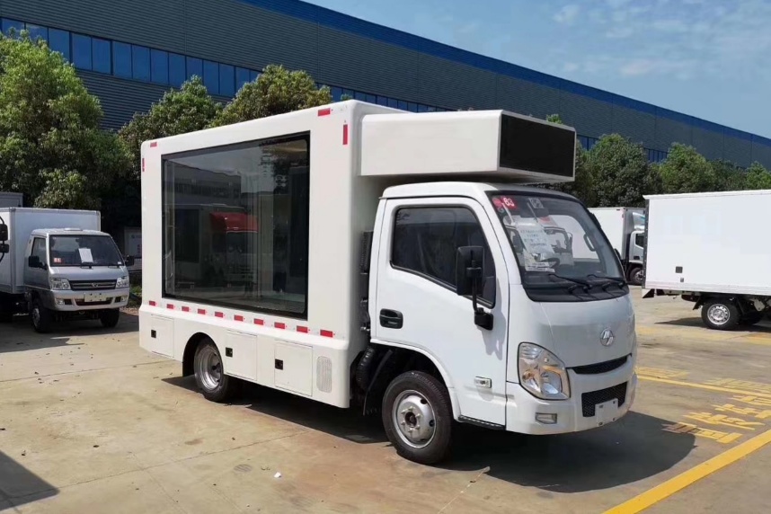 Advertising LED Screen Truck with Stage