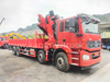 Shacman Delong 28Tons Folding Folding Arm Crane Truck