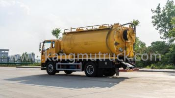 Sinotruk Homan 13Cbm Combi Suction And Jetting Truck