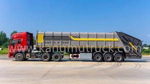 Kangmu 47Cbm Compression Garbage Semi-Trailer
