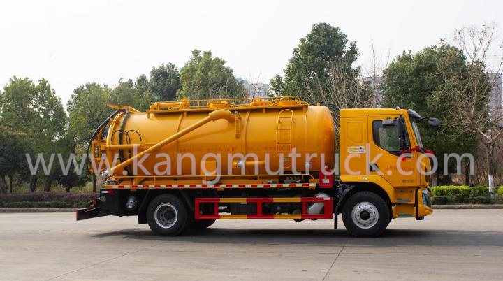 Dongfeng LZM 15Cbm(Without Auxiliary Engine) Combi Suction And Jetting Truck