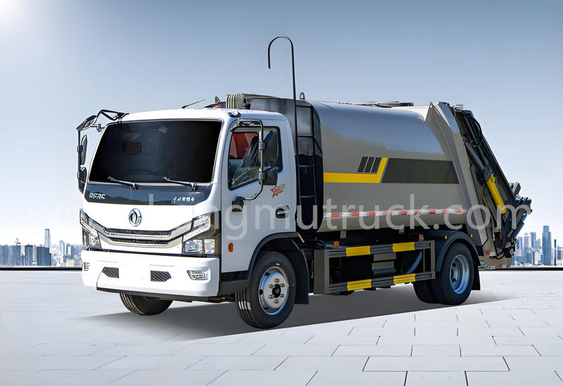 Dongfeng Dolika D7 10Cbm Compression Garbage Truck
