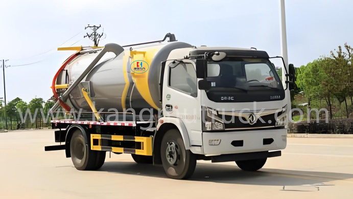 Dongfeng Furuka 8Cbm Sewage Suction Truck