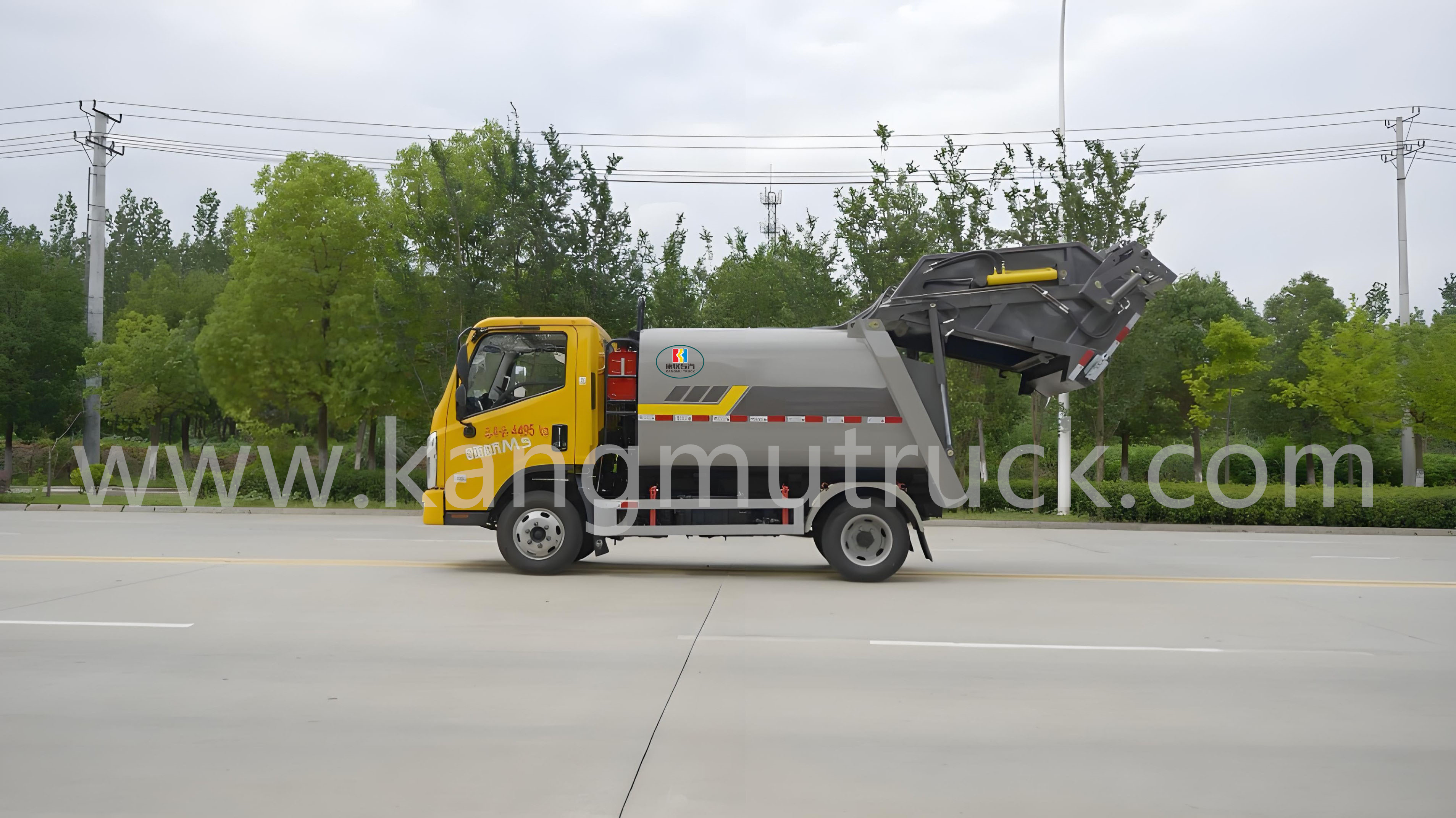 6 CBM Foton Pilot M5 Compression Garbage Truck