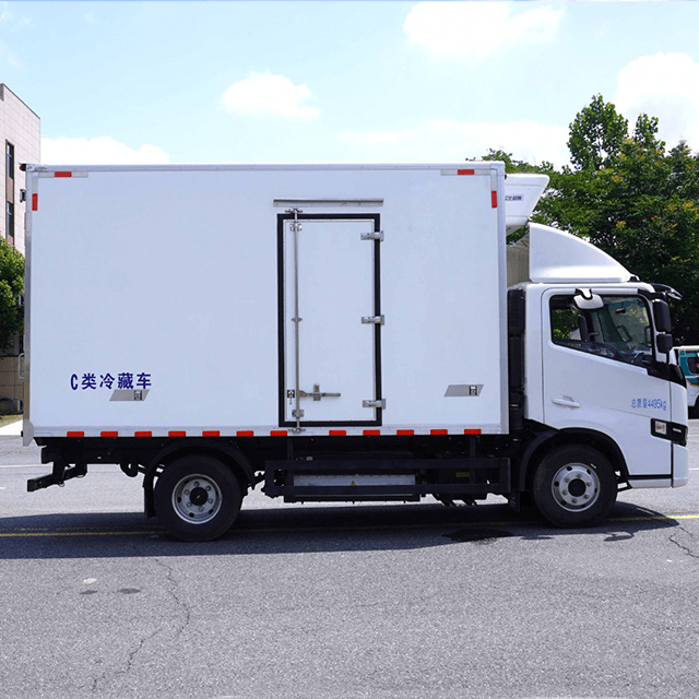 12 Ton Reefer Van Truck Refrigerated Truck Temperature Control