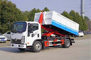 3300 Wheelbase Hook Arm Garbage Truck