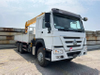 HOWO 8x4 Truck With Crane Dump Truck Cargo Flatbed Truck 