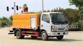 Dongfeng Dolika D6 4Cbm High Pressure Cleaning Truck