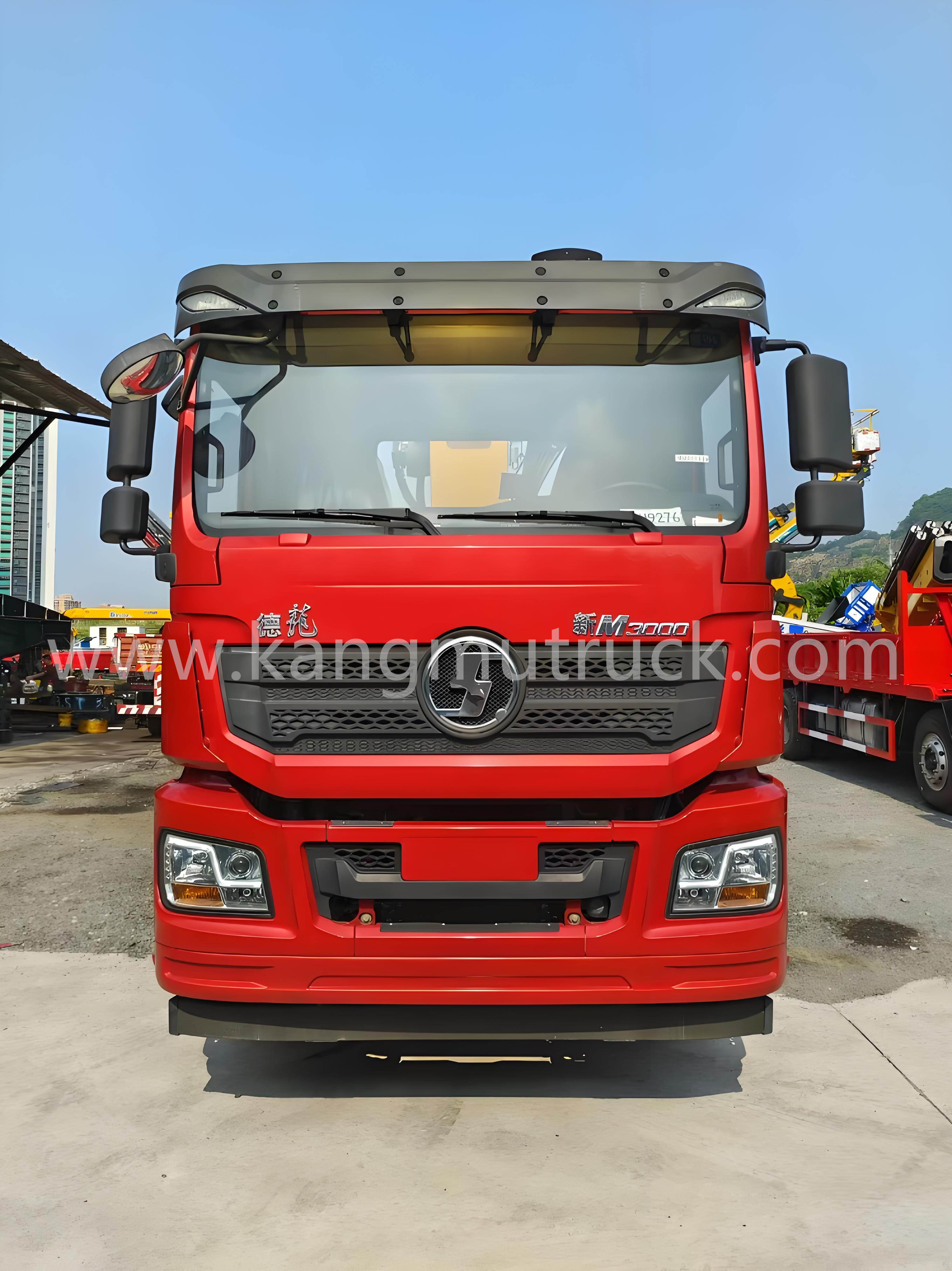 Shacman Delong 16Tons Telescopic Straight Arm Crane Truck