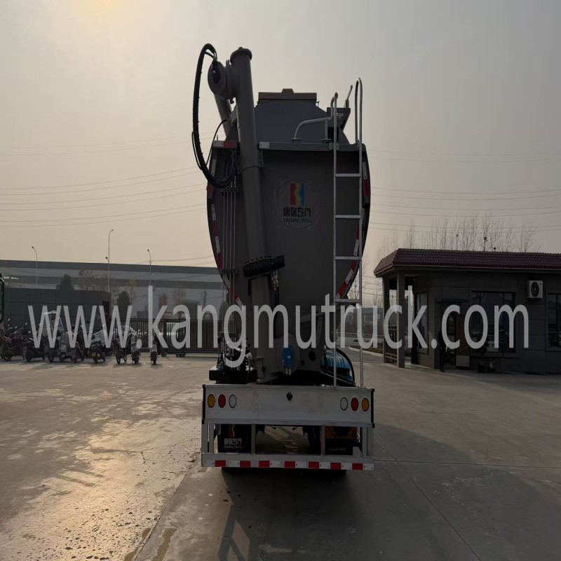 High-end 43cbm Carbon Steel And Aluminium Alloy Livestock Transport Trailer