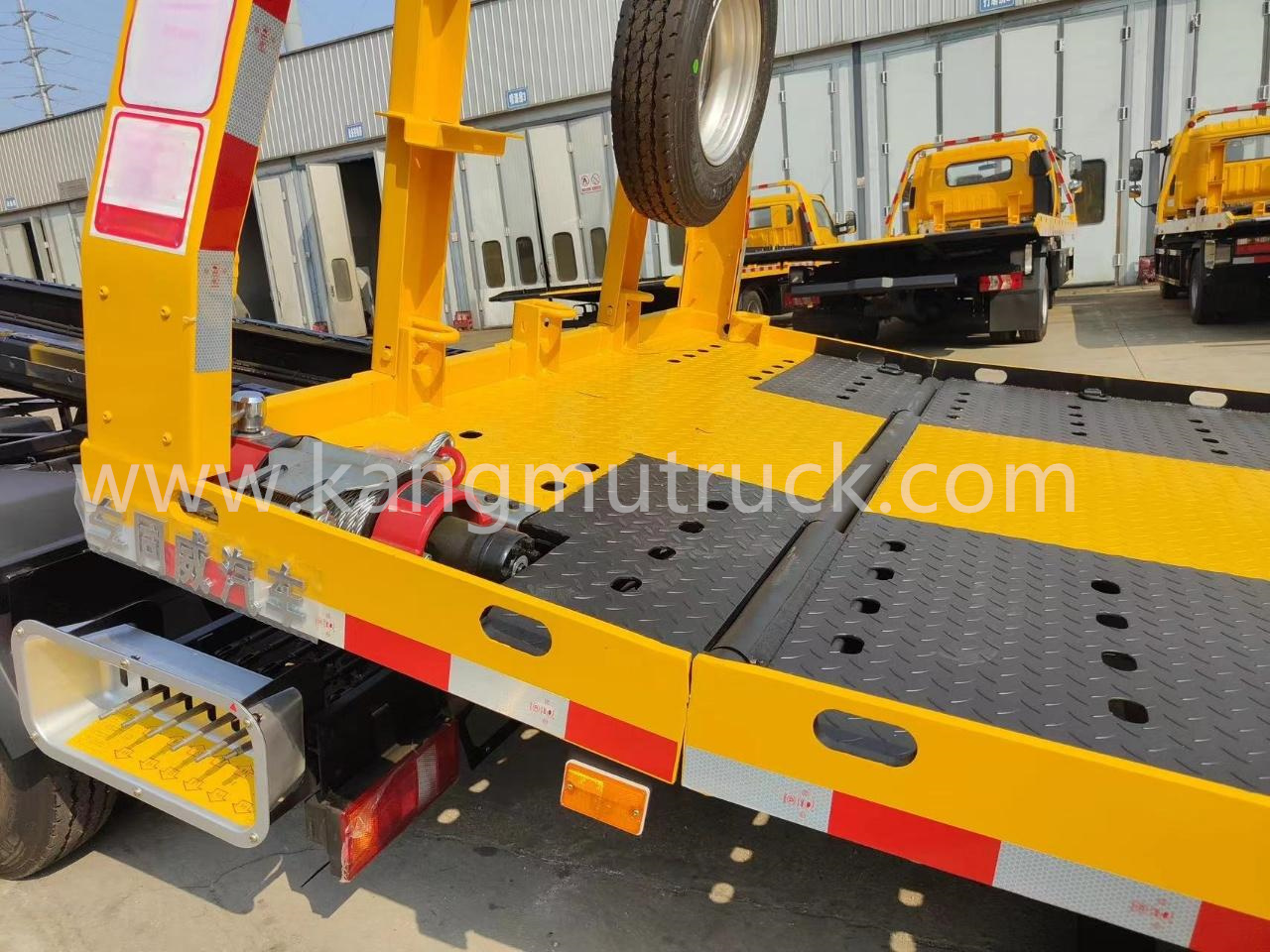 FAW 140HP Posuvná platforma Recovery Recovery Tow Truck Wrecker Tow Truck