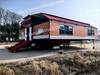 13.8m Duo-axe semi-trailer continens-genus convivium salsissimus vir vivens