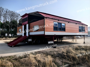 Truk Banquet Tipe Kontainer Semi-Trailer 13,8m