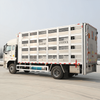 HOWO Aluminum Alloy Livestock Poultry Transport Truck 2 Axles for All Poultry Animals Carrier