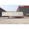 3 Axles Livestock Transport Trailer for Pig Swine Goats Sheep Animal Delivery