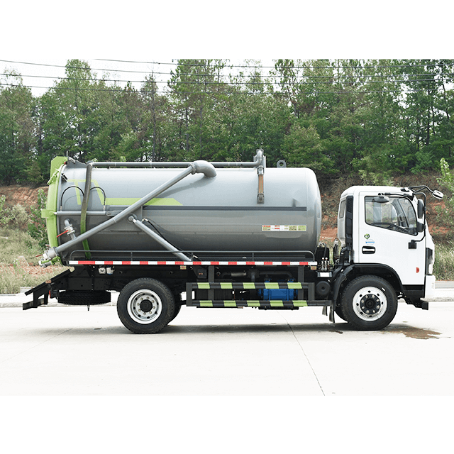 Dongfeng 3000 Liters Vacuum Sewer Cleaning Sewerage Tank Septic Sewage Suction Truck