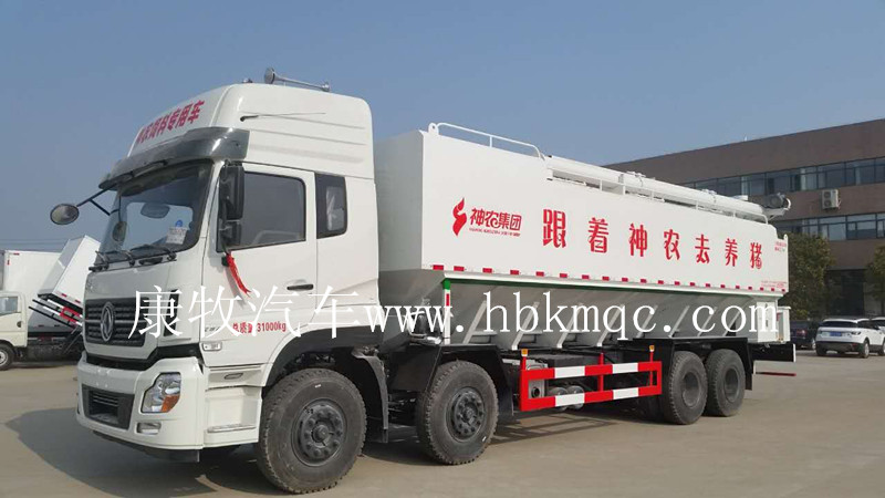 Dongfeng KL 8×4 Bulk Feed Truck (20-25 Tons)