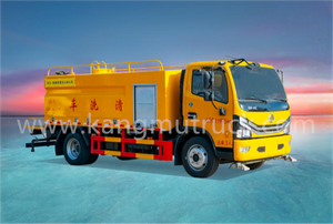Dongfeng Dolika D7 8Cbm High Pressure Cleaning Truck
