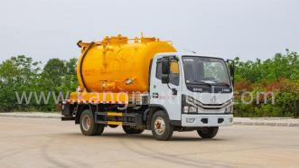 Dongfeng Dolika 6Cbm Combi Sunction And Jetting Truck 