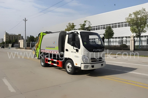 Foton Ollin 142HP 5Cbm Compression Garbage Truck