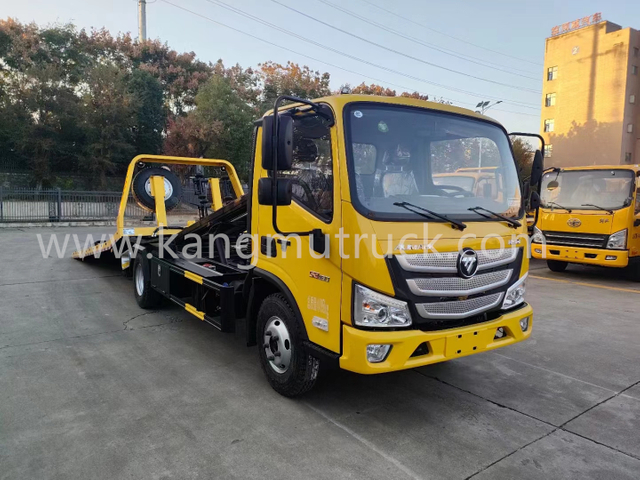 Motor Foton Cummins Engine 160HP Wrecker Tow Truck