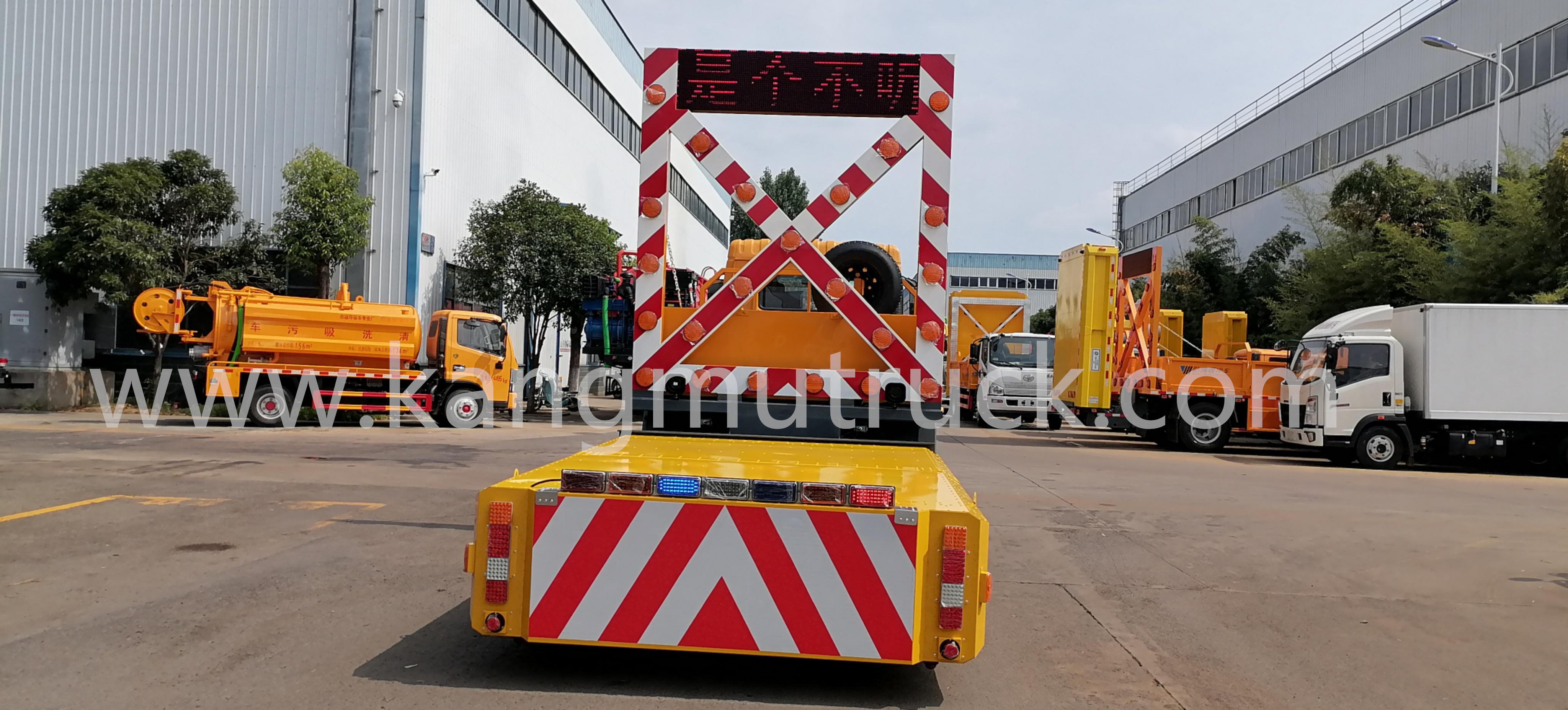 DONGFENG K6 TRUCK OPOZORILO TURNAR