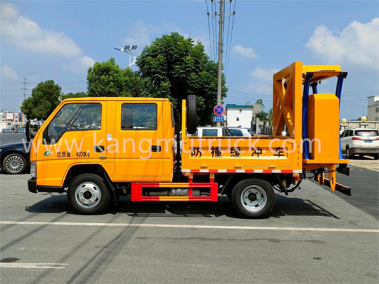 JMC 70K/80K Anti-Collision Buffer Truck Collision Prevention Truck