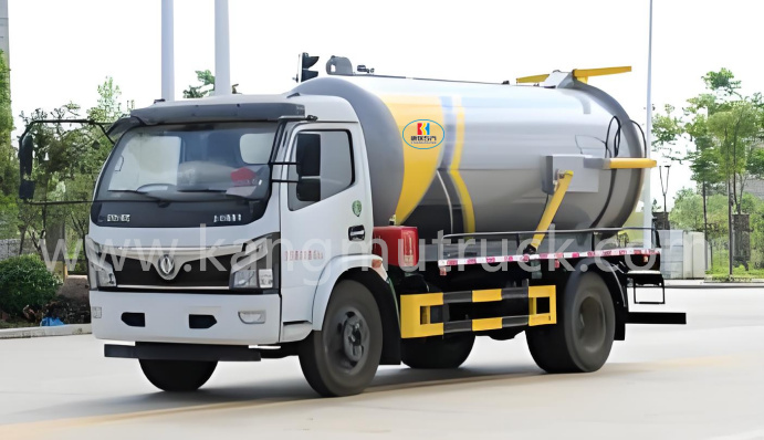 Dongfeng Furuka 8Cbm Sewage Suction Truck