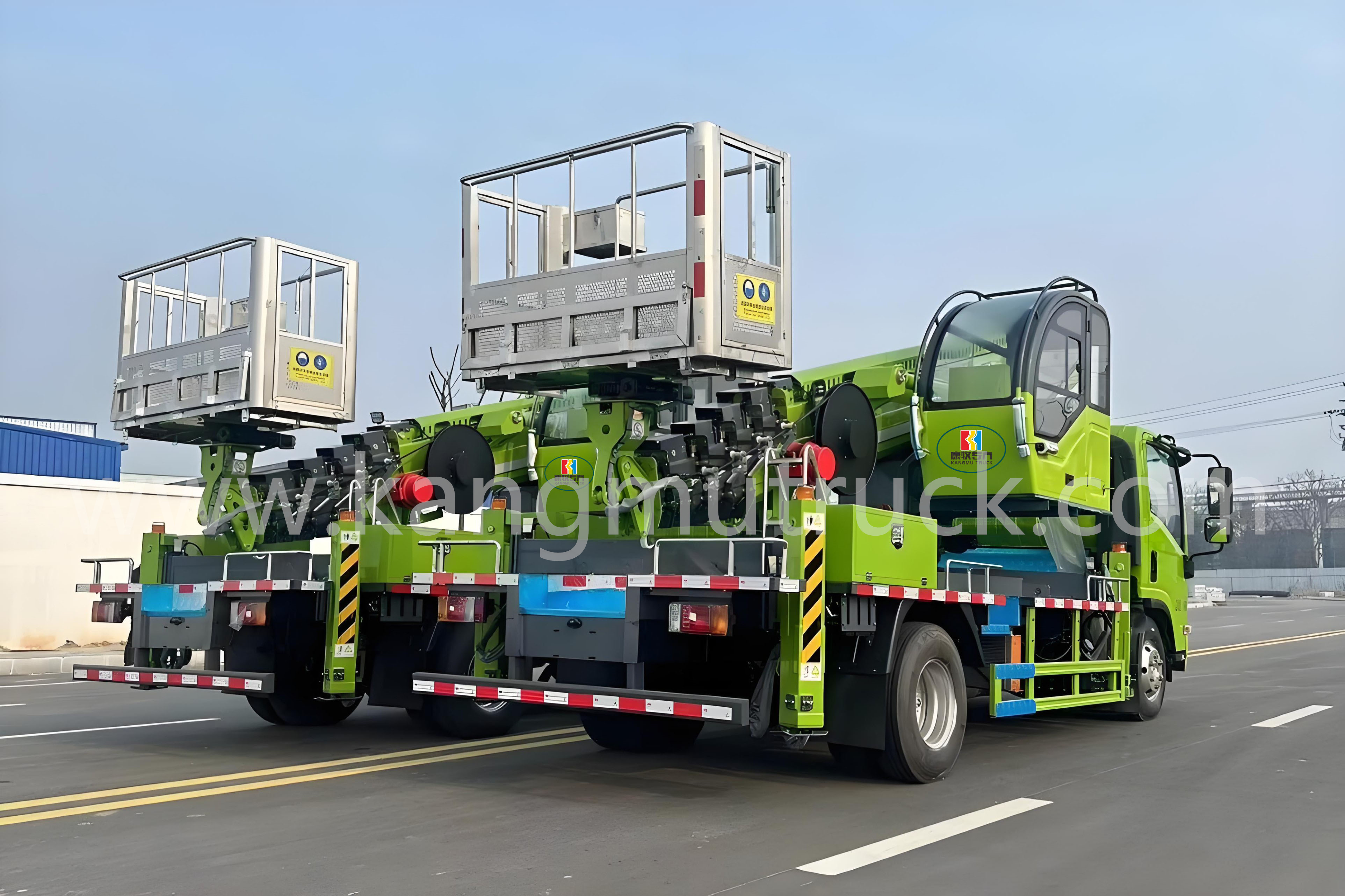 ISUZ 33-Meter Seven-Section Boom Aerial Lift Truck
