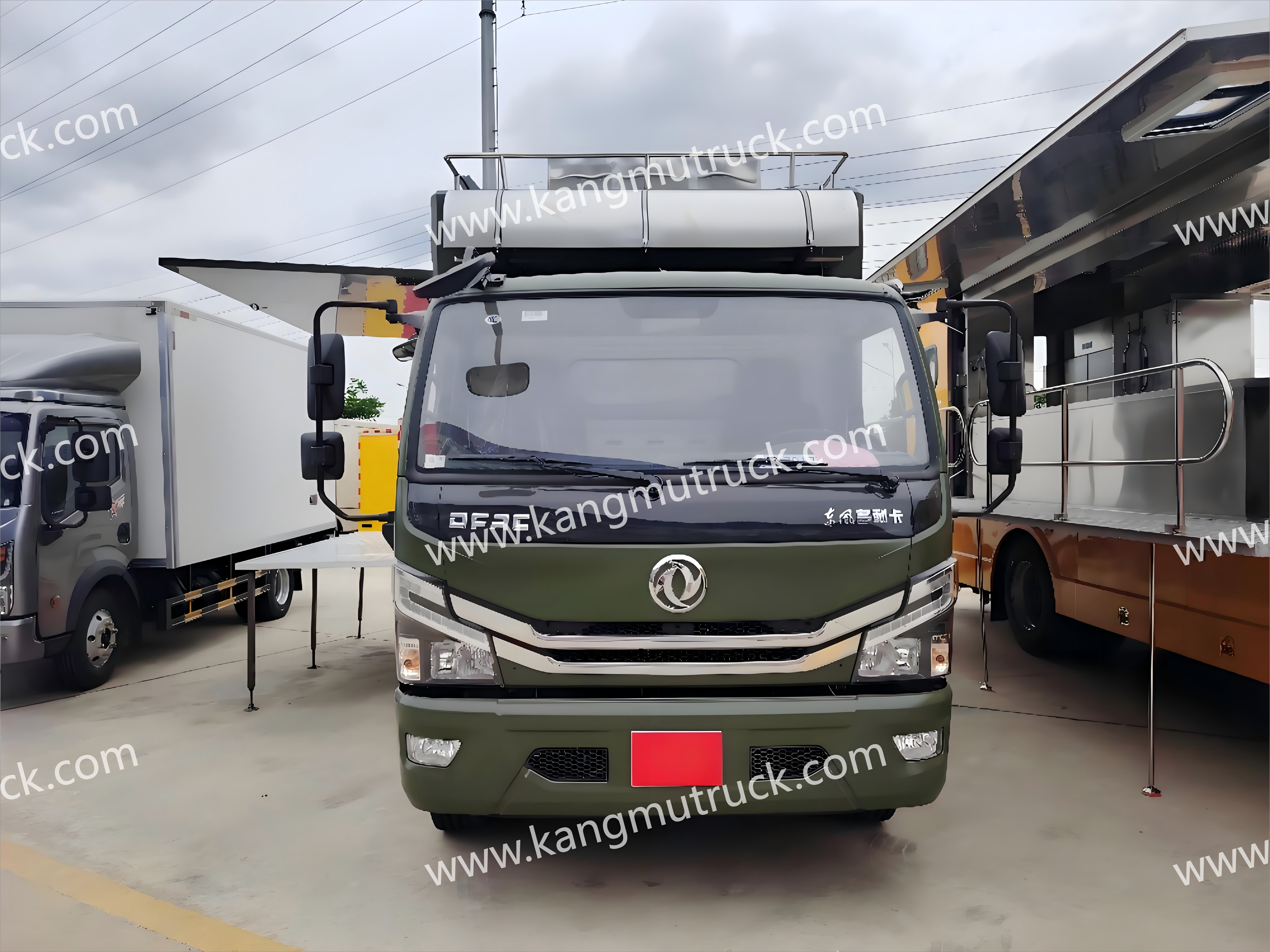 Dongfeng Dolika 3308mm Wheelbase Food Truck