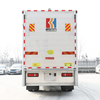 HOWO Aluminum Alloy Livestock Poultry Transport Truck 2 Axles for All Poultry Animals Carrier
