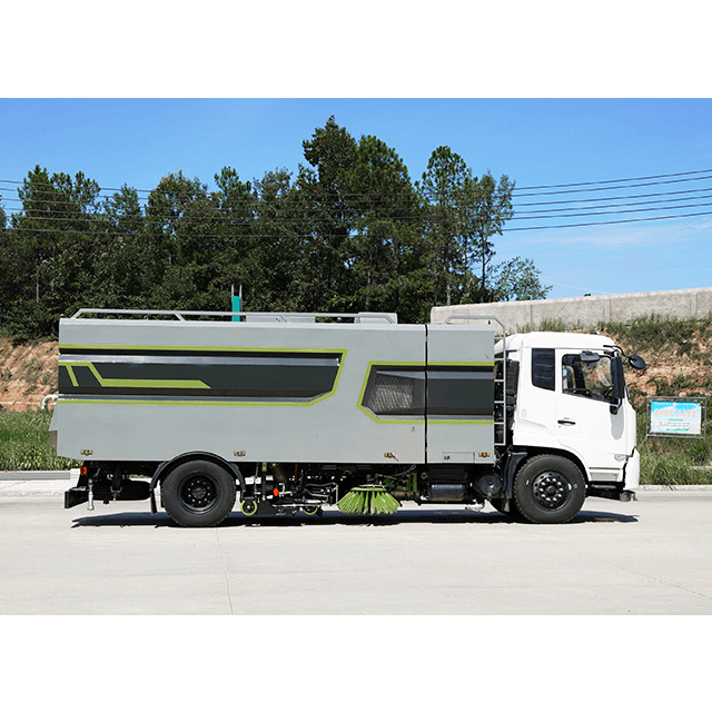 Dongfeng 4X2 High Pressure Street Road Sweeper & Cleaning Truck with 9cbm Water Tank