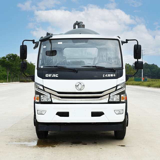 Dongfeng 3000 Liters Vacuum Sewer Cleaning Sewerage Tank Septic Sewage Suction Truck