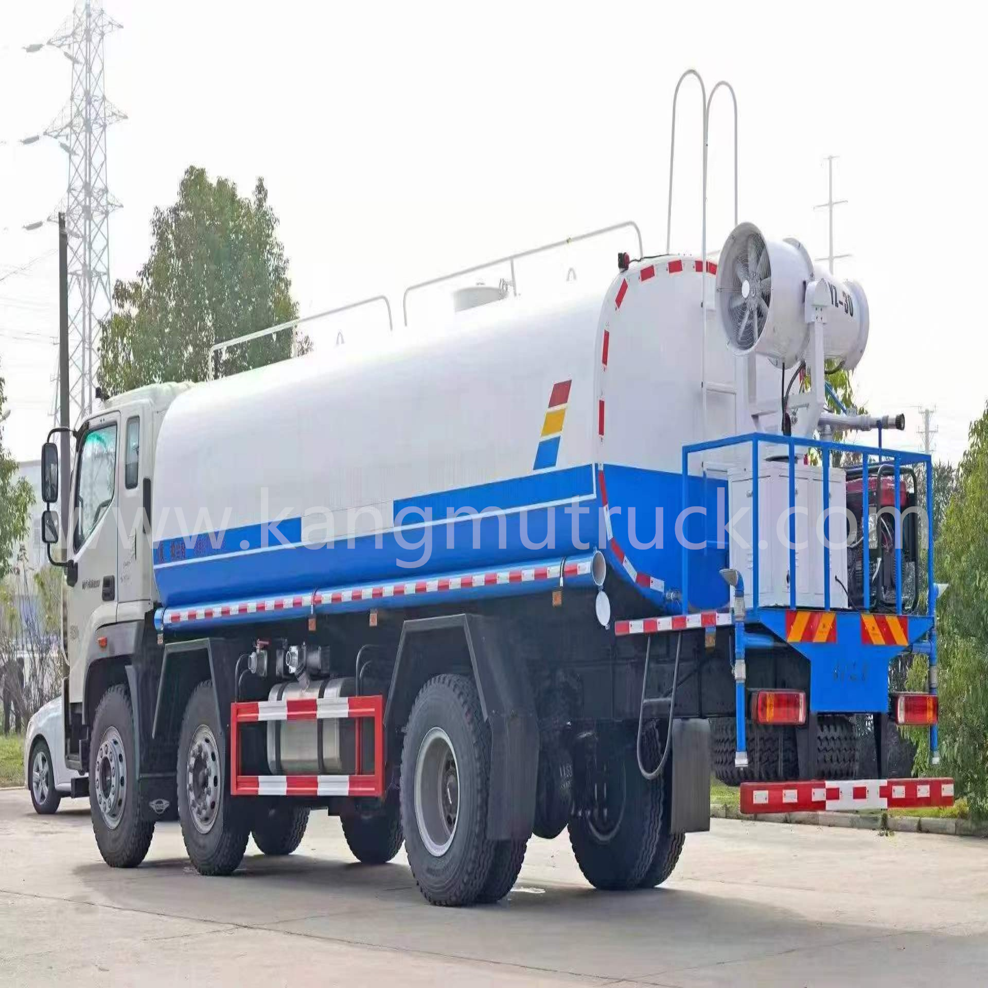 Foton Era Leader ES7 Light Three-Axle 22-Cubic-Meter Dust Suppression Truck
