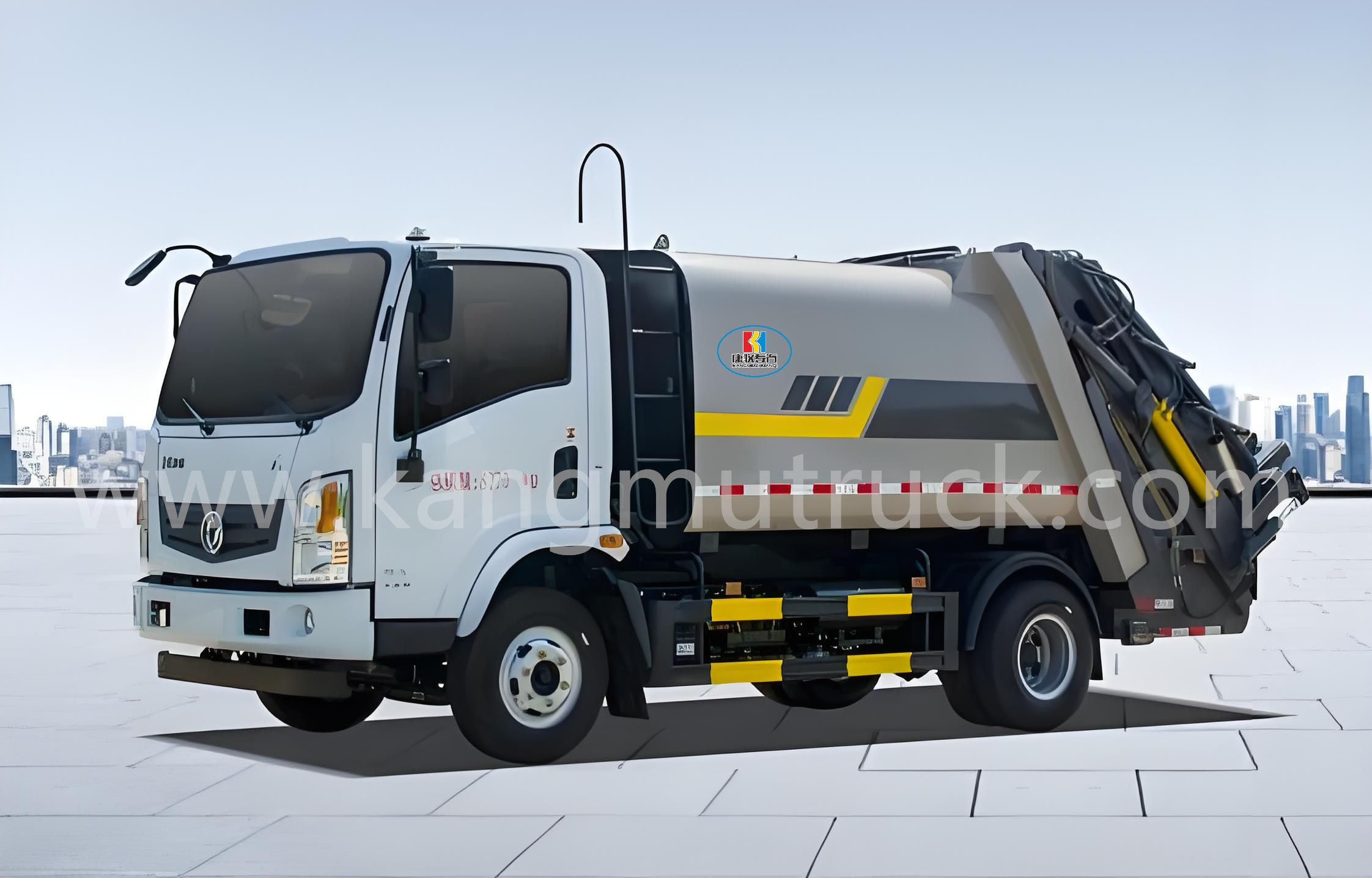 Dongfeng Huashen T1 7 Cbm Compression Garbage Truck