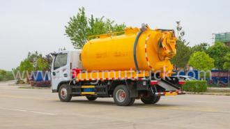 Dongfeng Dolika 6Cbm Combi Sunction And Jetting Truck 