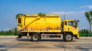 Sinotruk Homan 13Cbm Combi Suction And Jetting Truck