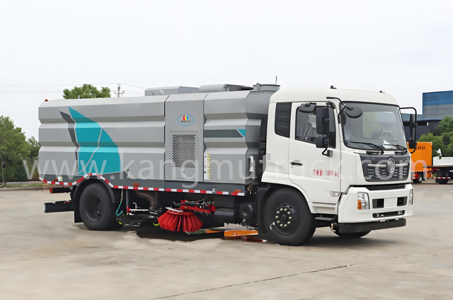 Dongfeng KR Road Washing Sweeper Truck(2)