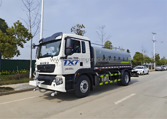 Sinotruk Howo TX7 240HP 15Cbm Dust Suppression Truck