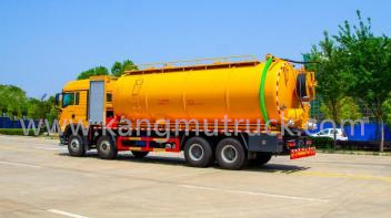 Sinotruk Howo 32Cbm Combi Suction And Jetting Truck