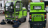 Fully Enclosed Three Wheeled Five Brush Road Sweeper