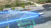 Dongfeng Dolika D7 Green Spray Truck